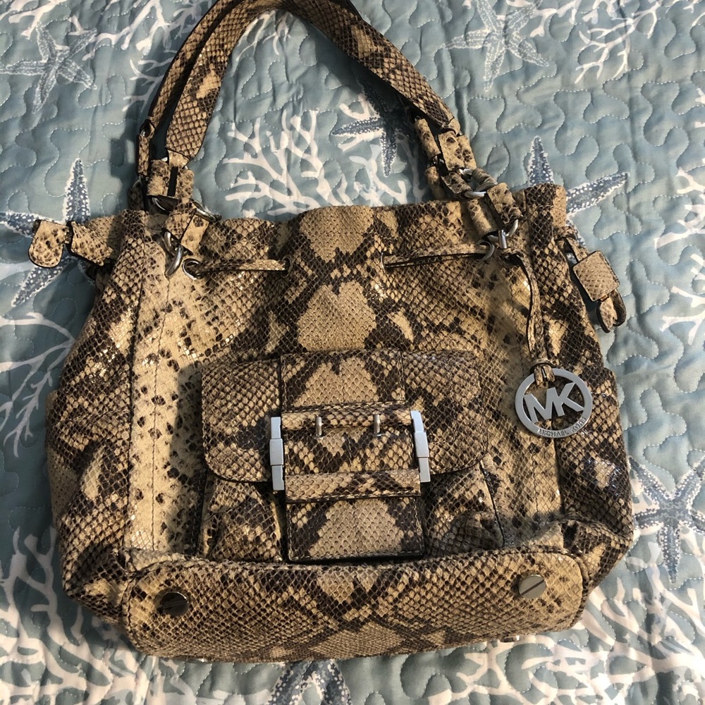Michael Kors Python Bag - image 1